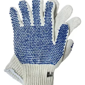 GUANTES DE POLIESTER CON MOTAS COMUN