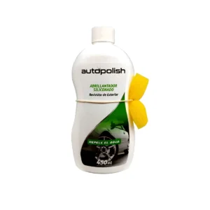AUTOPOLISH COLORIN SILICONAS C/ESPONJA 450ML