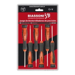 BIASSONI DESTORNILLADOR JUEGO DE 6 PIEZAS