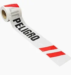 CINTAS DE PELIGRO 10CM X 100METRO