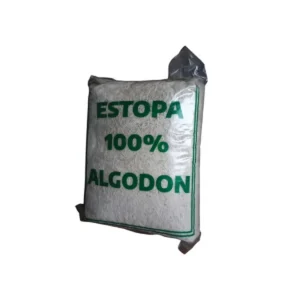 ESTOPA BLANCA COMUN PARA LIMPIEZA GRIS X 300 GR