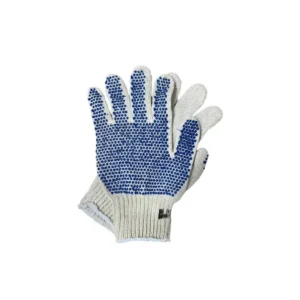 GUANTES DE POLIESTER CON MOTAS COMUN