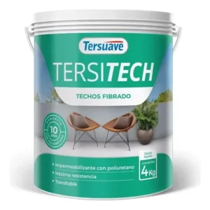 IMPER. POLIURETANICA P/TECHO FIBRADO 1 LT TERSUAVE