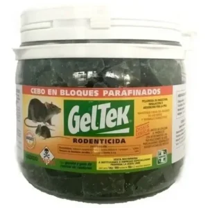RATICIDA BLOQUES GELTEK POTE 1 KG (100X10GR)(CX18)
