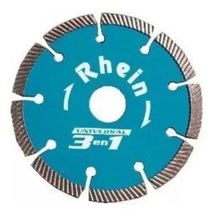 DISCOS DIAMANTADOS RHEIN 115MM 41/2" 3 EN 1