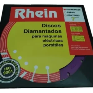 DISCOS DIAMANTADOS RHEIN 180MM 7" SEGMENTADO