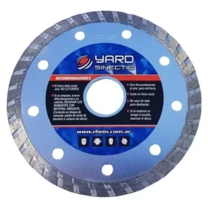 DISCOS DIAMANTADOS YARD 115MM 41/2" TURBO S/H