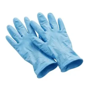 GUANTES DESCARTABLES DE NITRILO "AZULES" 100UNID