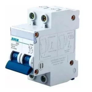 LLAVES TERMICAS DIN SICA 2 X 10 AMP