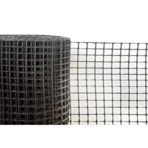 MALLA CERRAMIENTO 10X10 100 X 50 MTS PVC NEGRO