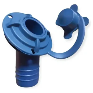 PILETAS ACCESORIOS TAPON CON DESAGOTE AZUL