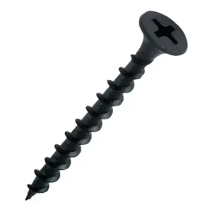 TORNILLOS AUTOPERF. PASO/GRUESO NEGROS P/MADERA 8 X 2.1/2"