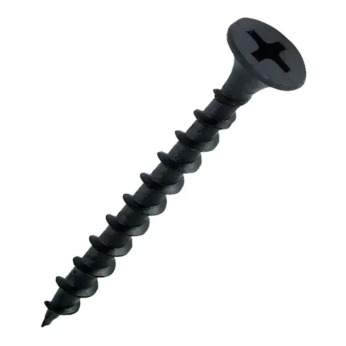 TORNILLOS AUTOPERF. PASO/GRUESO NEGROS P/MADERA 6 X 3/4"
