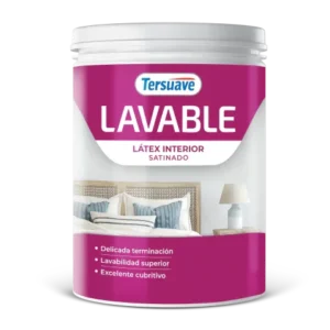 LATEX P/INTERIOR LAVABLE/SATINADO 1 LT TERSUAVE