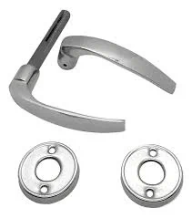 MANIJAS PICAPORTES 1/2 VUELTA BRONCE PLATIL(CROMADO)