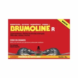 RATICIDA BRUMOLINE ROJO X 100 CC EXTERIOR SUPER