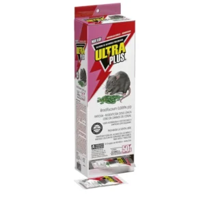 RATICIDA ULTRA/RATISADA X 50 GR PARA RATAS X 25 UNID