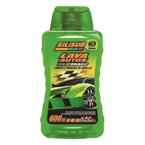 SHAMPOO LAVA AUTOS 600 CC SILICONADO MANZANA