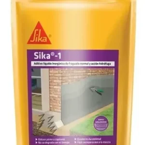 SIKA 1 HIDROFUGO QUIMICO 1 LITRO (CX12UNID)